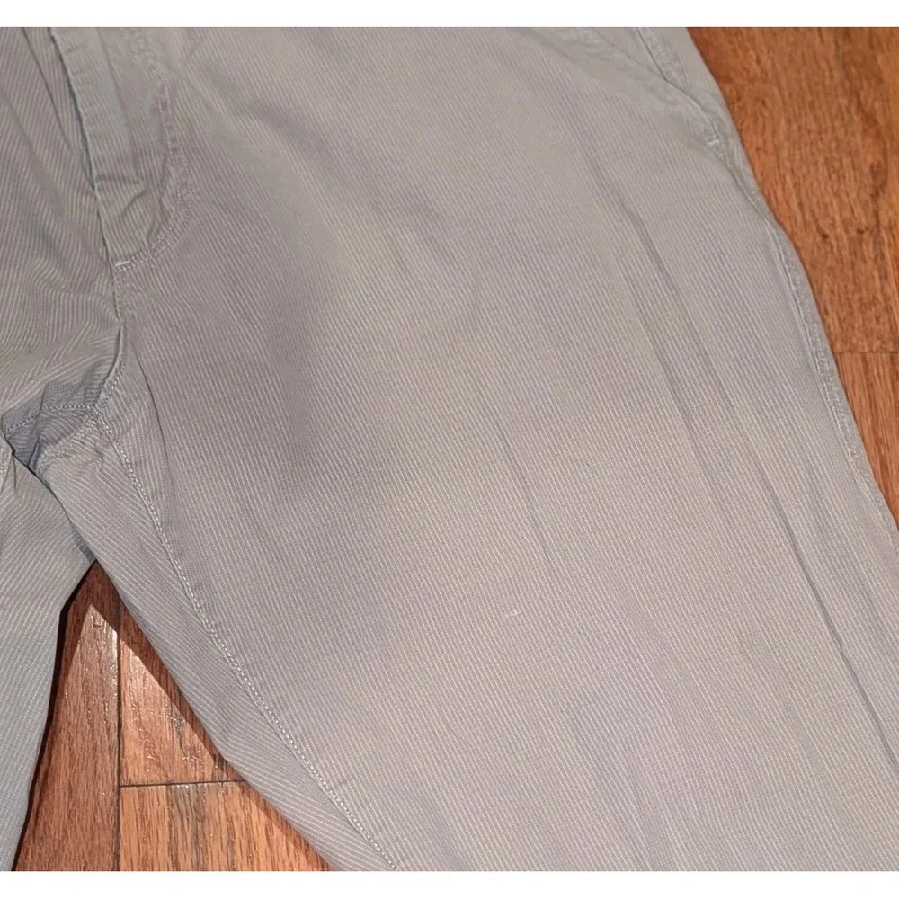 Classic‎ Striped Chino pants Men's 35x30 Straight Leg Preppy Banana Republic